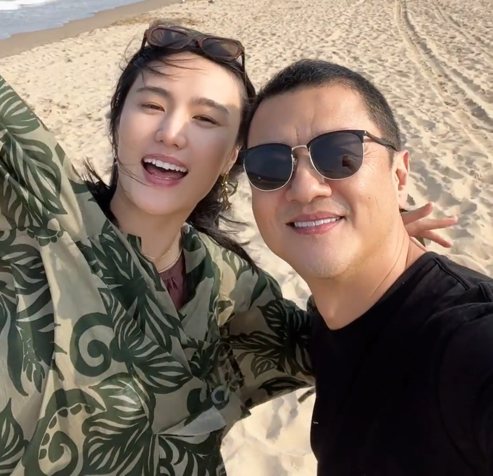 李亚鹏海哈金喜端午过二人世界,重现《将爱情进行到底》经典画面_腾讯