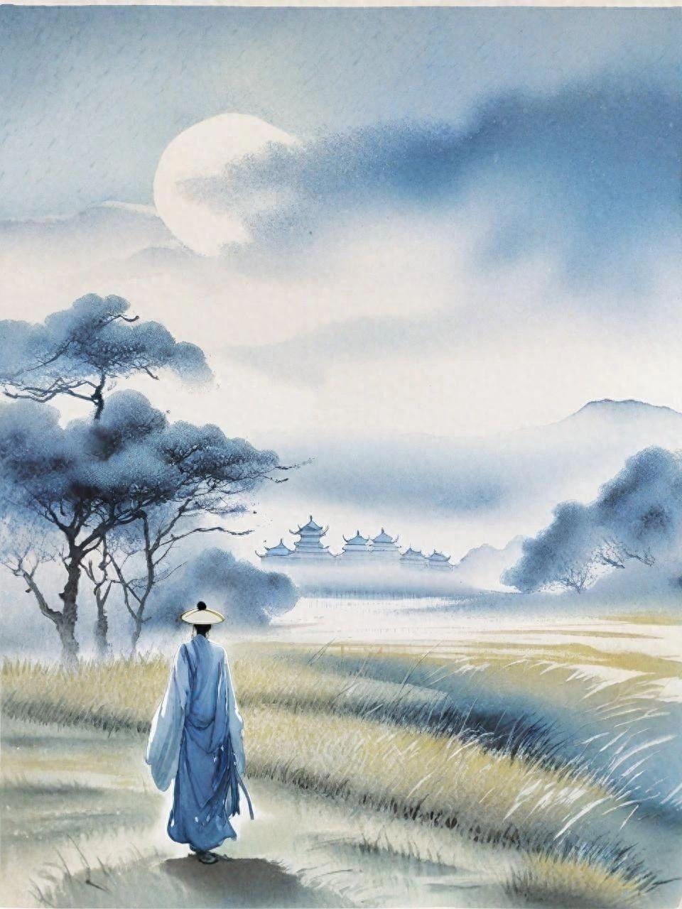 我是人间惆怅客,知君何事泪纵横.40句落寞诗词,穿透柔魂弱魄