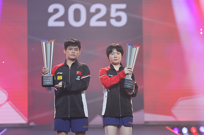 “动漫”组合三夺WTT大满贯混双冠军，上升势头迅猛在国乒站稳脚跟