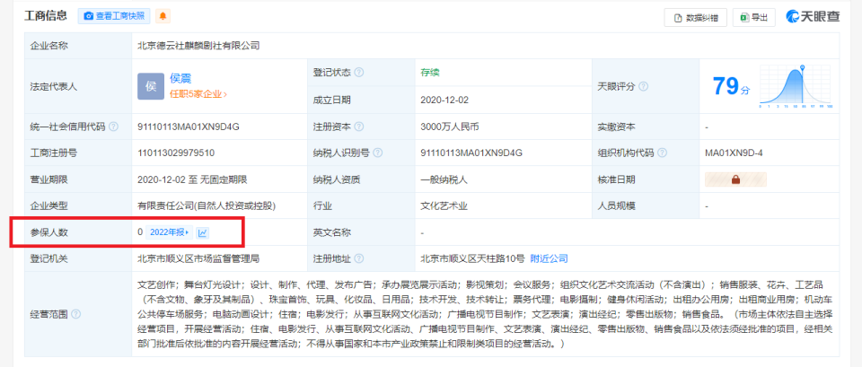 德云社有多少员工?郭德纲说一千多,为何参保人数不到二百