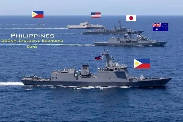 美日澳菲四国南海联合挑衅,南部战区的应对彰显"大国力量"_腾讯新闻