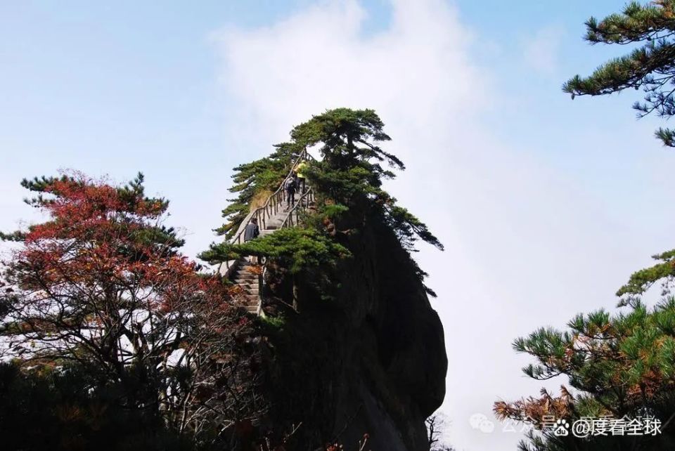 天柱山多高图片