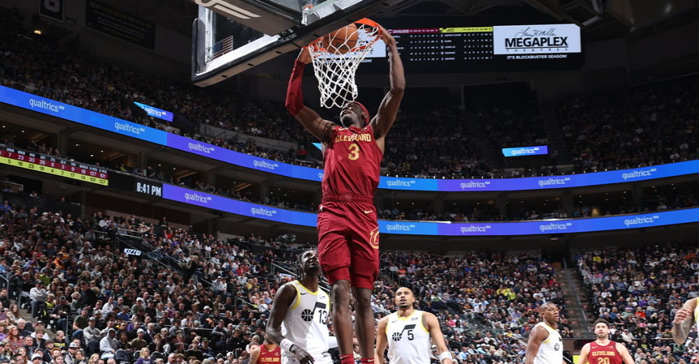 勒维尔267阿伦2112骑士客场大胜爵士