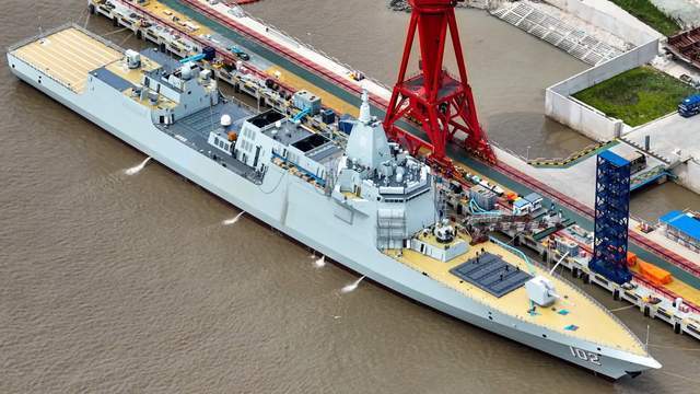 江南厂传来好消息,第2批055大驱上船台,第29艘052d即将下水!_腾讯新闻