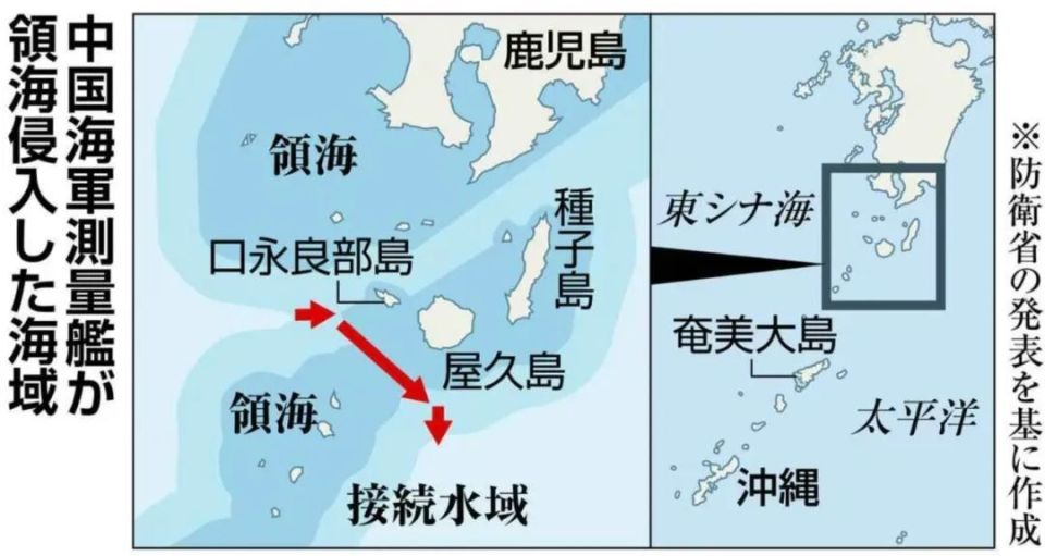 日本抗议中国军舰侵入领海?什么领海,吐噶喇海峡是国际海峡!