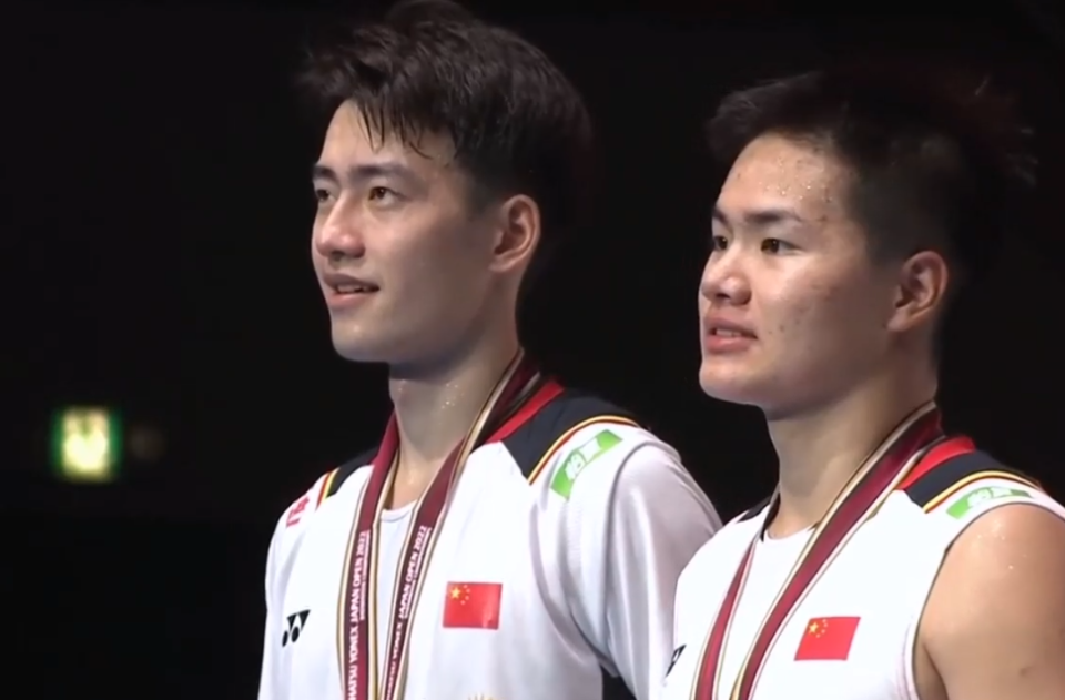梁伟铿/王昶获得男双银牌 中国台北组合卫冕