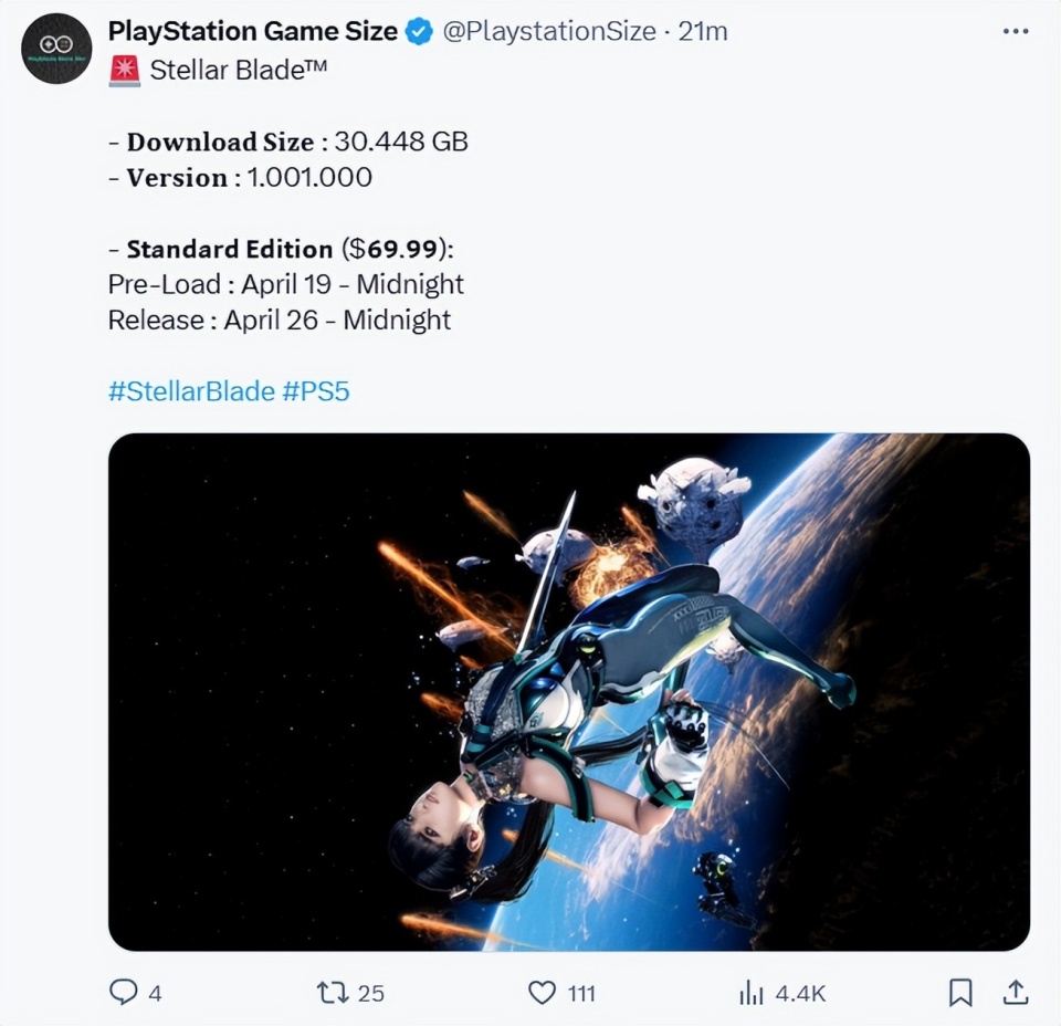 《剑星》将于4月19日开启预载！_腾讯新闻