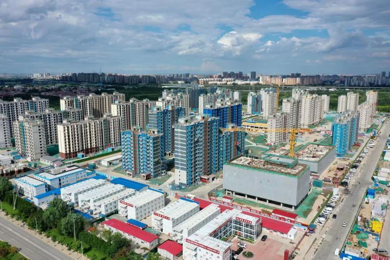 大兴新城西片区06/09/10地块项目封顶