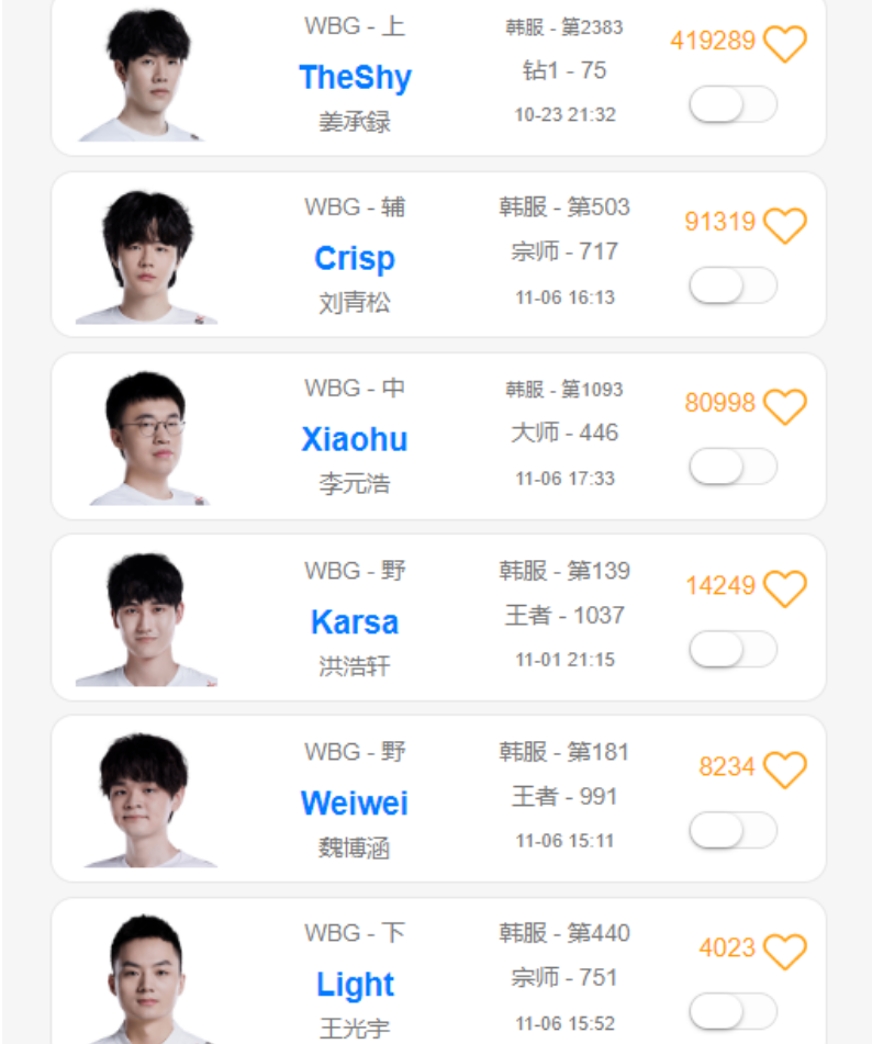 wbg对决blgtheshy暗藏大招bin秀出英雄池