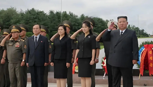 金正恩女儿，“高调”亮相