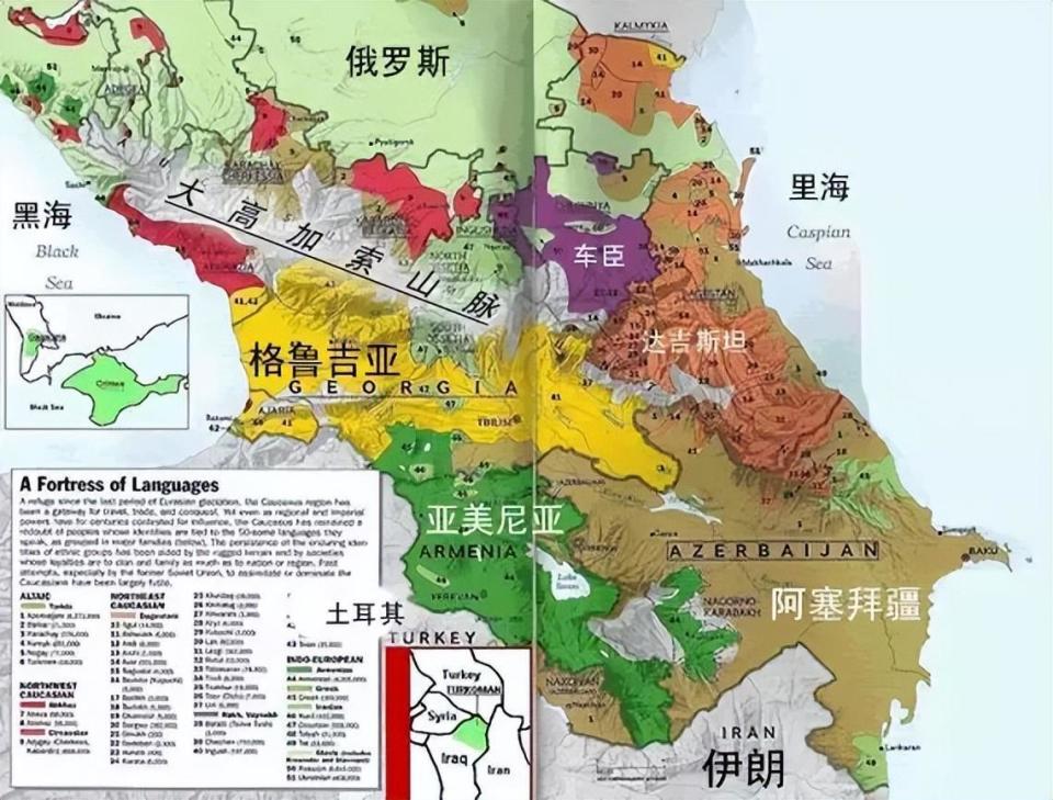 外高加索3国为何一直动荡不安?你看沙俄,苏联,俄罗斯都干了啥