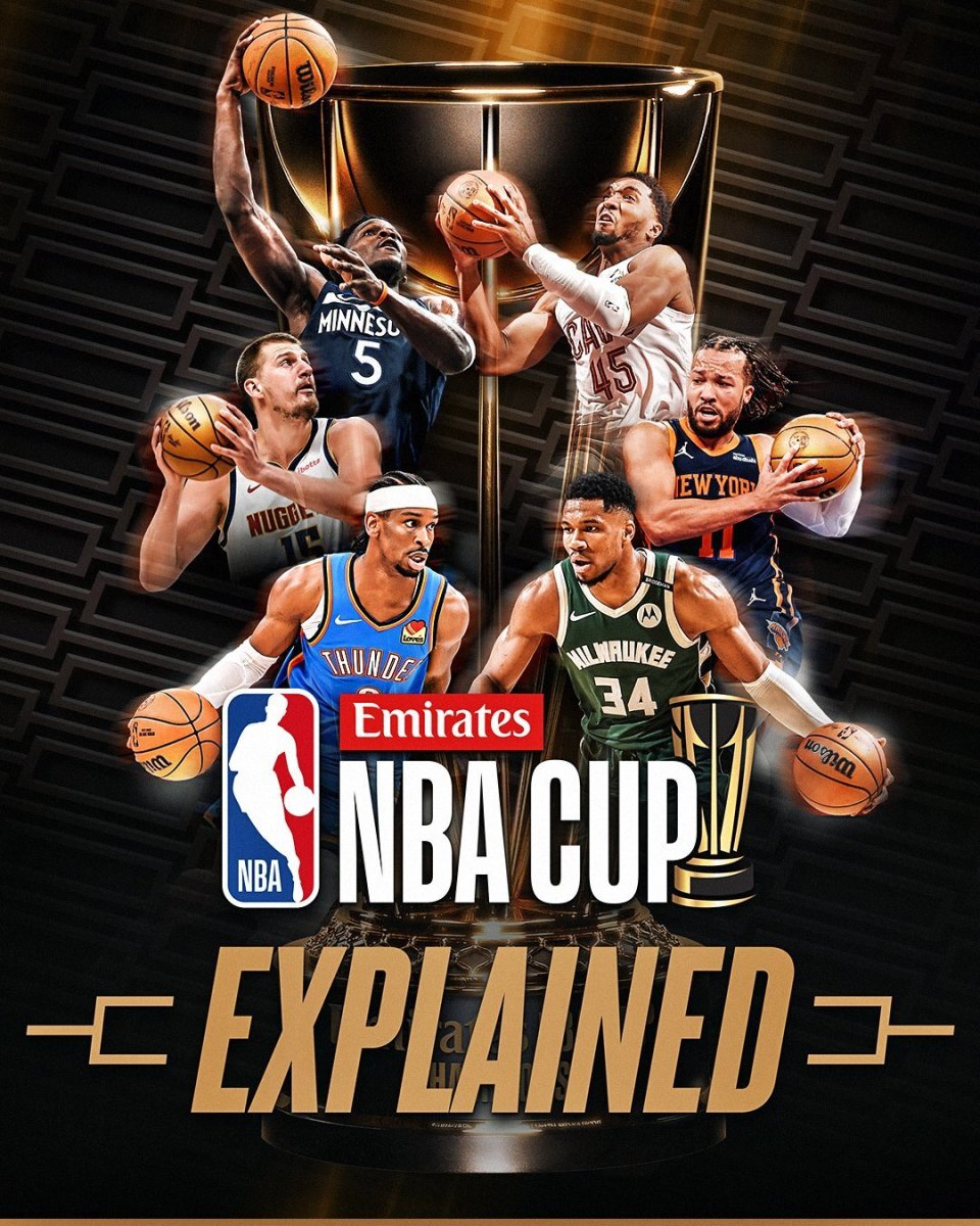 2025年阿联酋NBA杯：决赛12月17日在赌城进行，开拓者和火掘勇刺同组