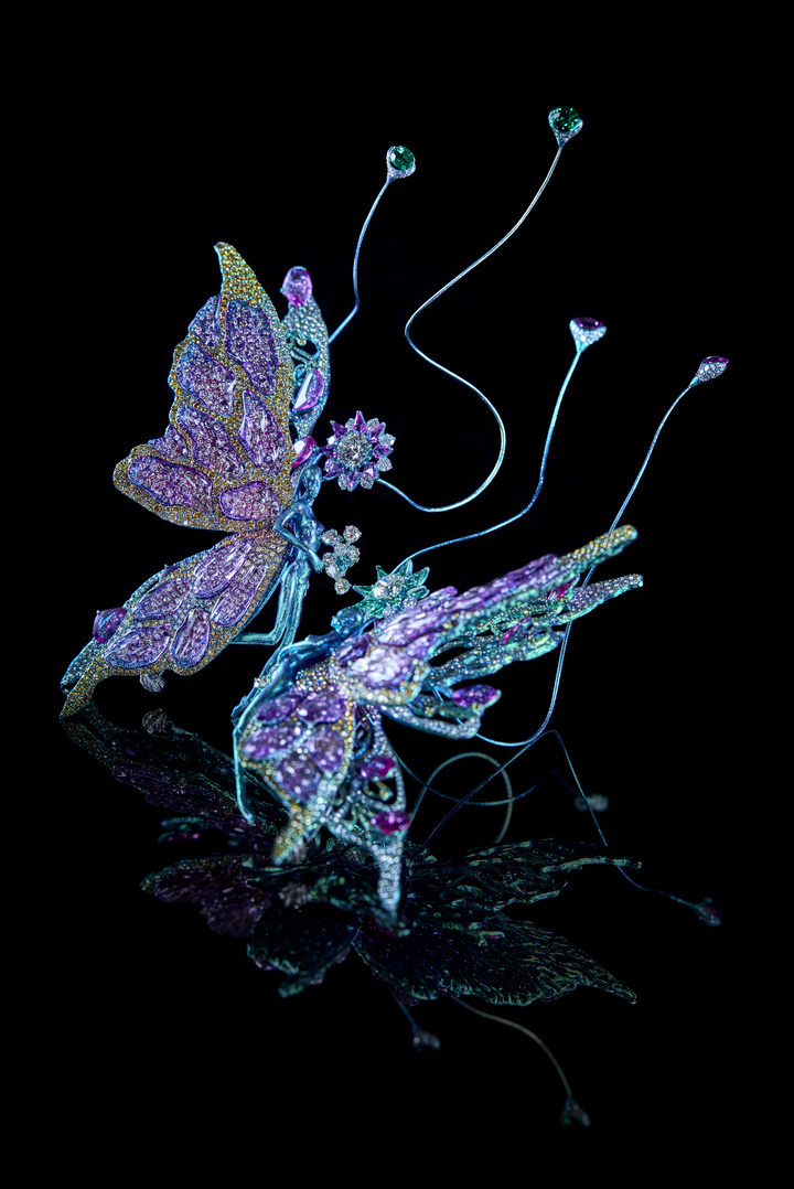 情侣化蝶的美丽图片图片