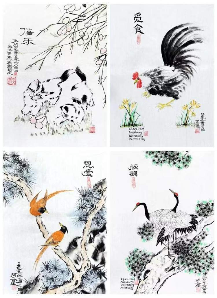 专访胡卫星:将中国剪纸艺术传到欧洲_腾讯新闻