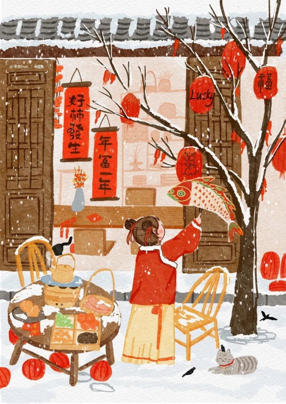 15句极度唯美的浪漫除夕古诗词