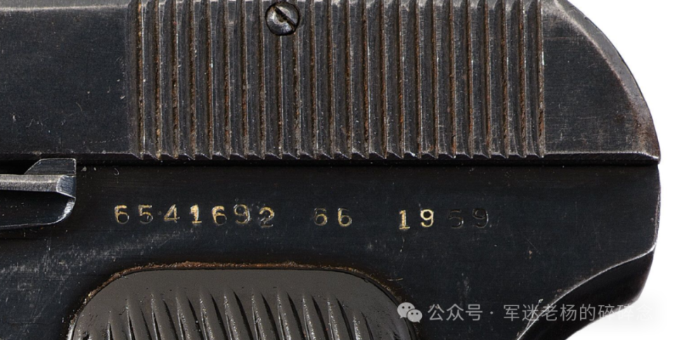 美军情局特工私藏的54式手枪 54式手枪年谱 实物存照留档之1959_腾讯新闻