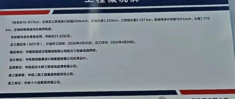 重磅！武汉又一世界级工程开工！总投资超337亿，高铁过江通道迎来双格局_腾讯新闻
