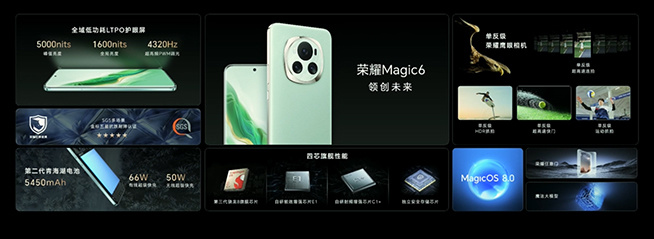 标配超强玻璃与全方位护眼，荣耀Magic6系列打造高能旗舰_腾讯新闻