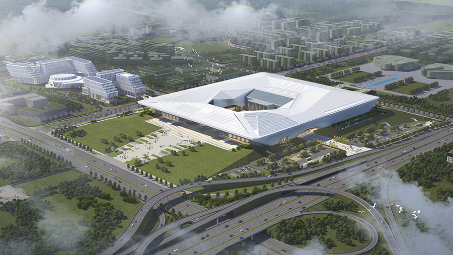 视频 | 重庆科学会堂刷新"进度条" 迈入装饰装修阶段