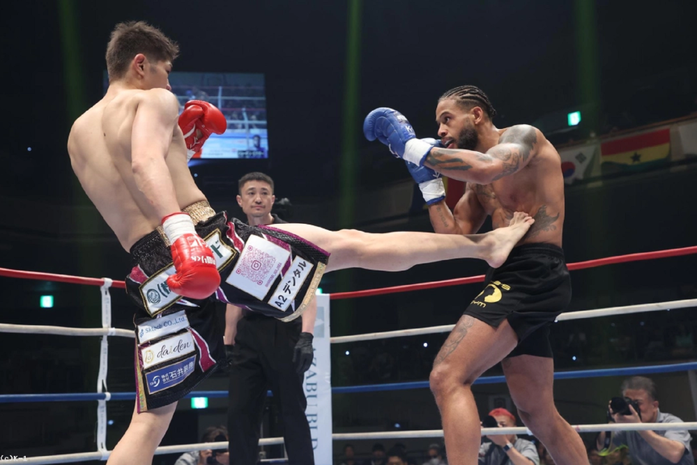 挑战欧阳锋,ko江通猜,他又ko了日本克星!-腾讯新闻