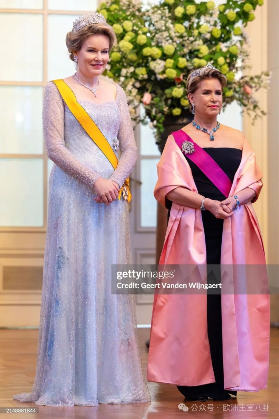 卢森堡到比利时"走亲戚",51岁王后vs68岁大公夫人,谁赢了?