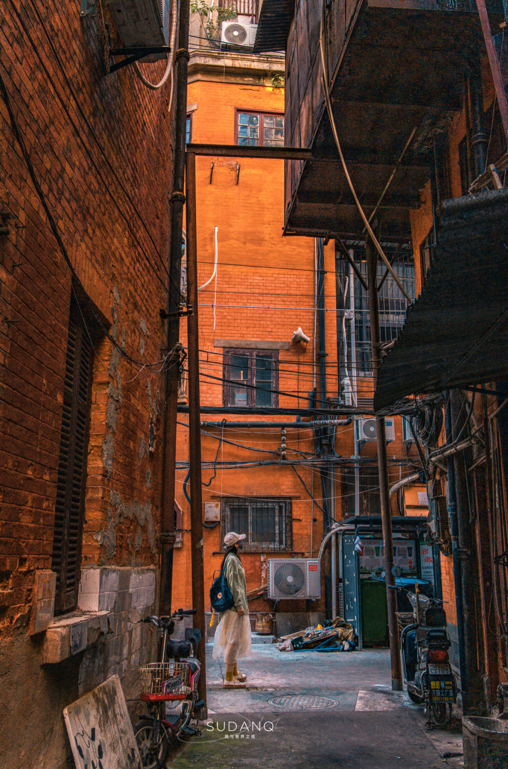 实拍汉口里份建筑这条不足百米的巷子怕是很多武汉人都不知道