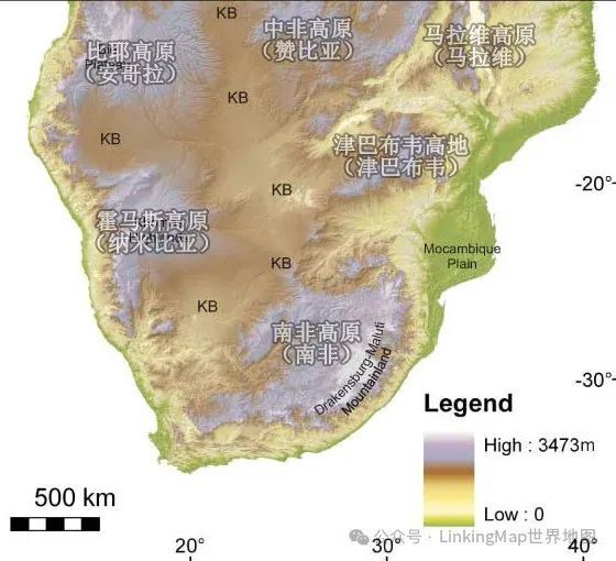中南部非洲:赞比西河串起的高原群,班图人最集中的地区