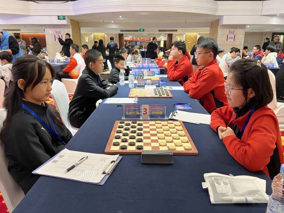 全国国际跳棋团体锦标赛成都揭幕
