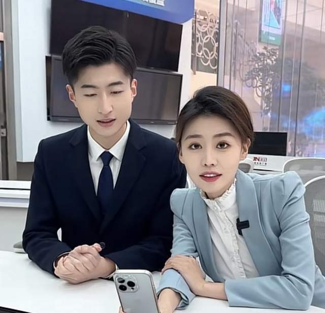 美女主持人yoyo官宣恋情,与颢鑫街头热吻,地标大厦表白灯太气派_腾讯