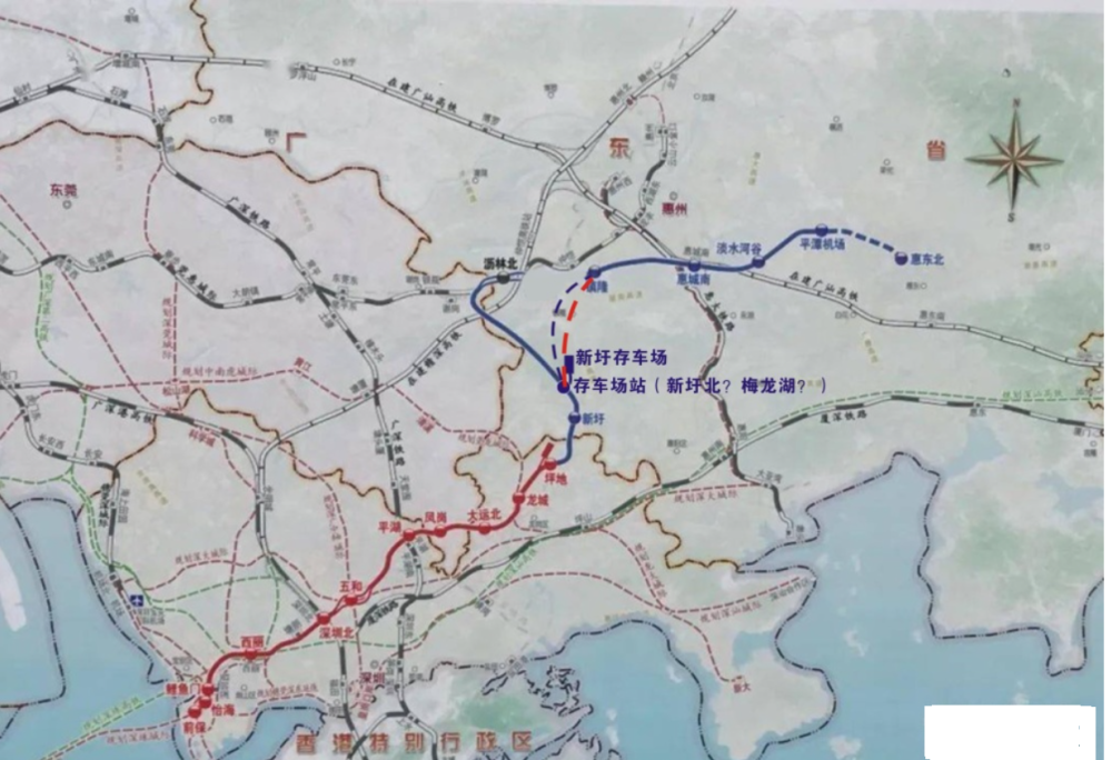 惠州官方发布重大项目深惠城际惠州段再次引发网友热议