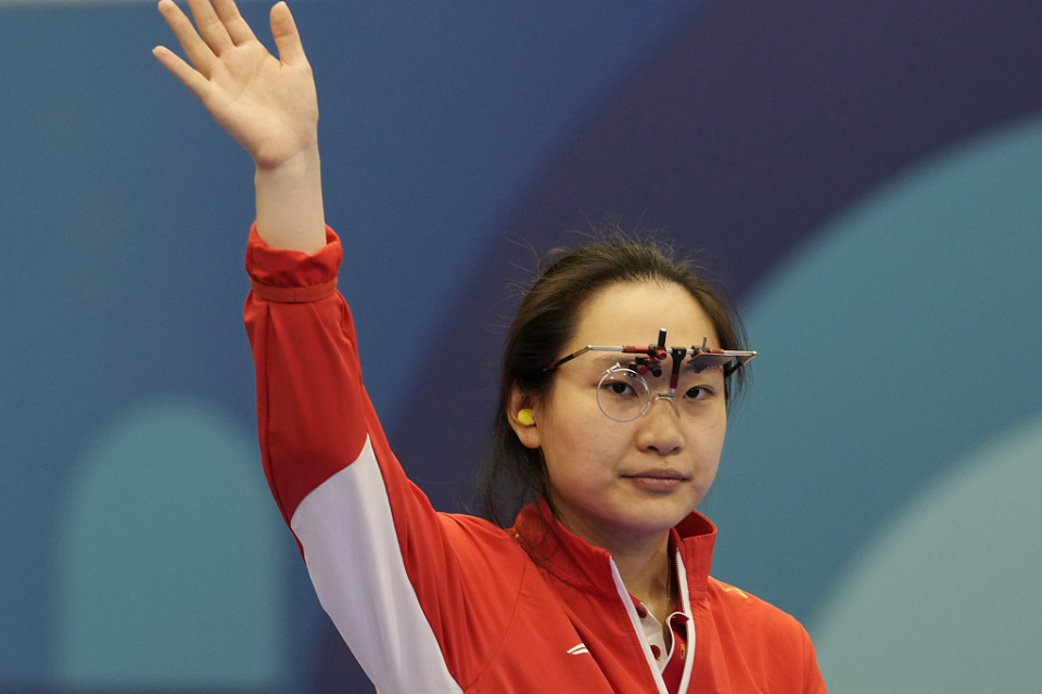 25米手枪赛冲金失败!赵楠第五,韩国小将夺冠,金牌榜反超日本