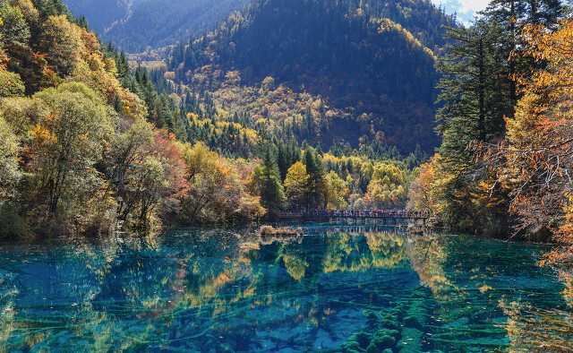 九寨沟四季风景图片图片