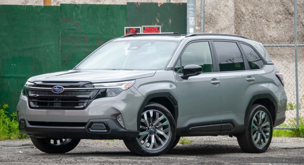 美版全新斯巴鲁"森林人",内饰依然老古董,2.5l水平对置