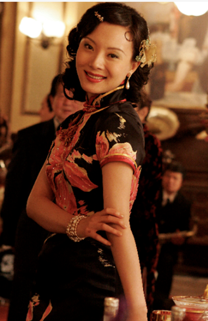 曾几何时,陈数就是旗袍女人的最好代表.