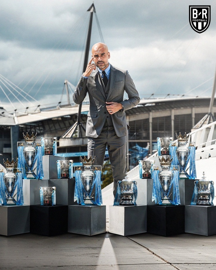 世一帅!瓜迪奥拉16年豪夺38冠,英超四连冠第一人,渣叔狂赞