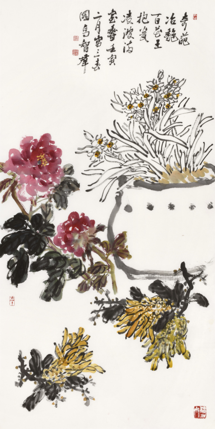 复旦大学"卿云溢彩"中国画联展在杭州举行