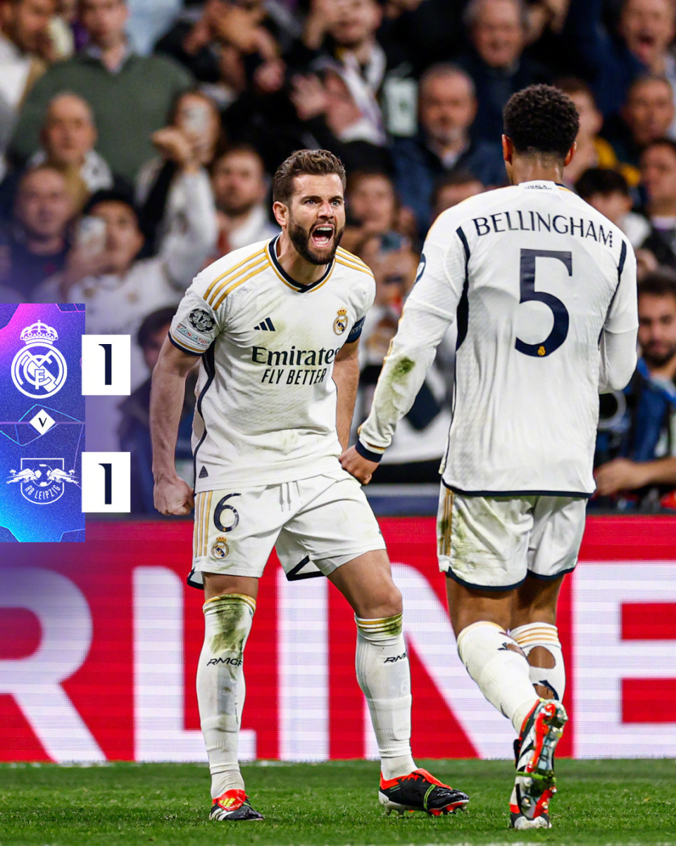 欧冠皇马主场平莱比锡惊险晋级门将关键扑救进攻乏力明显