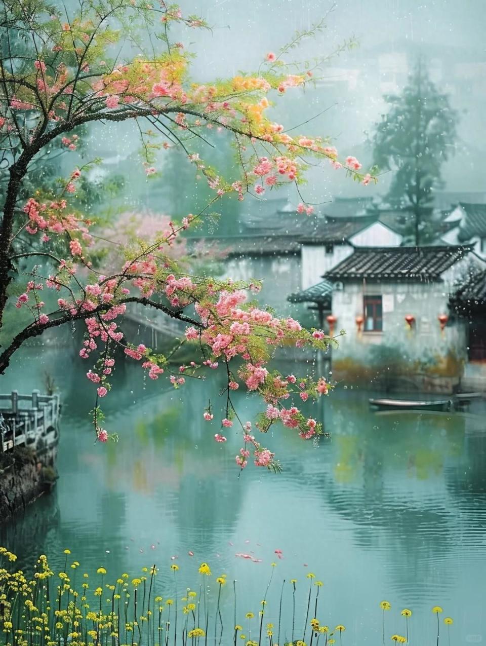 袅袅城边柳青青陌上桑8首春思诗词春天合适把思念系数拉满