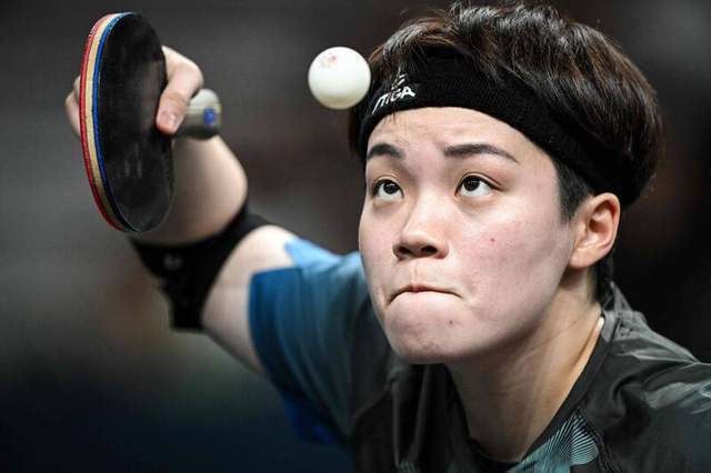 巴黎奥运乒乓球赛场,朝鲜再次上演爆冷戏码,杜凯琹无缘女单次轮