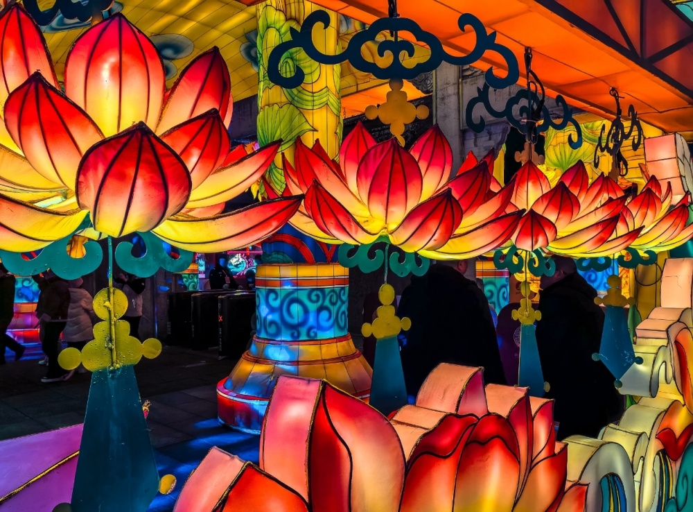 南京夫子庙秦淮灯会_腾讯新闻