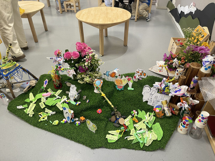 向美而行·让每个区域都发光,行知新城幼儿园把美育藏在游戏里