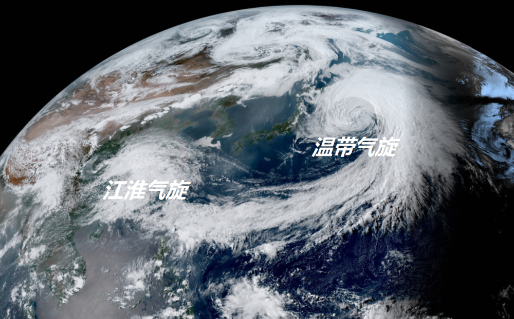 江淮气旋图片