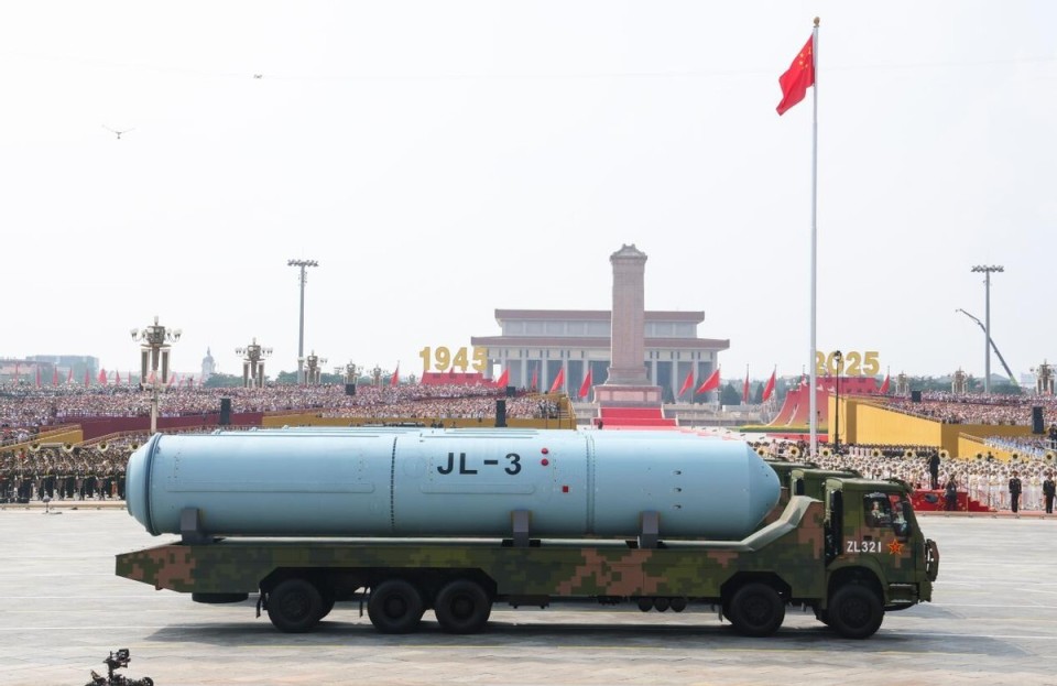 向美国释放间接威慑信号？外媒：中国试射“巨浪-3”潜射洲际导弹_腾讯新闻