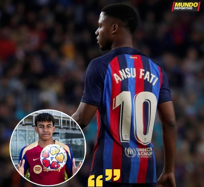 梅西接班人巴萨16岁天才希望穿10号所有孩子的梦想