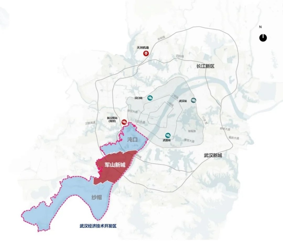 武汉经开区聚焦"中国车谷"中心目标,定军山,强沌口,兴汉南,以军山新城
