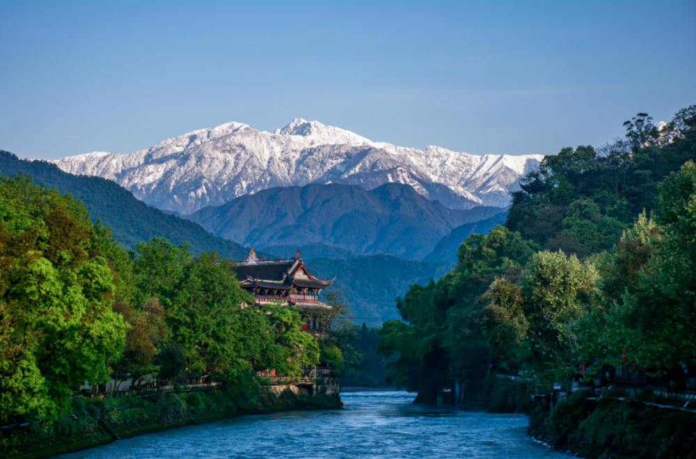 都江堰风景图片图片