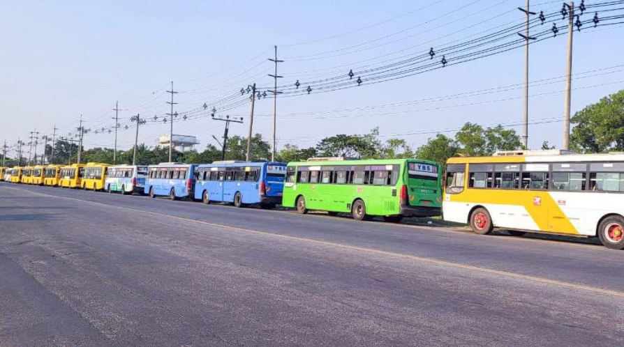 因获取天然气困难缅甸仰光ybs公交运营班次减少