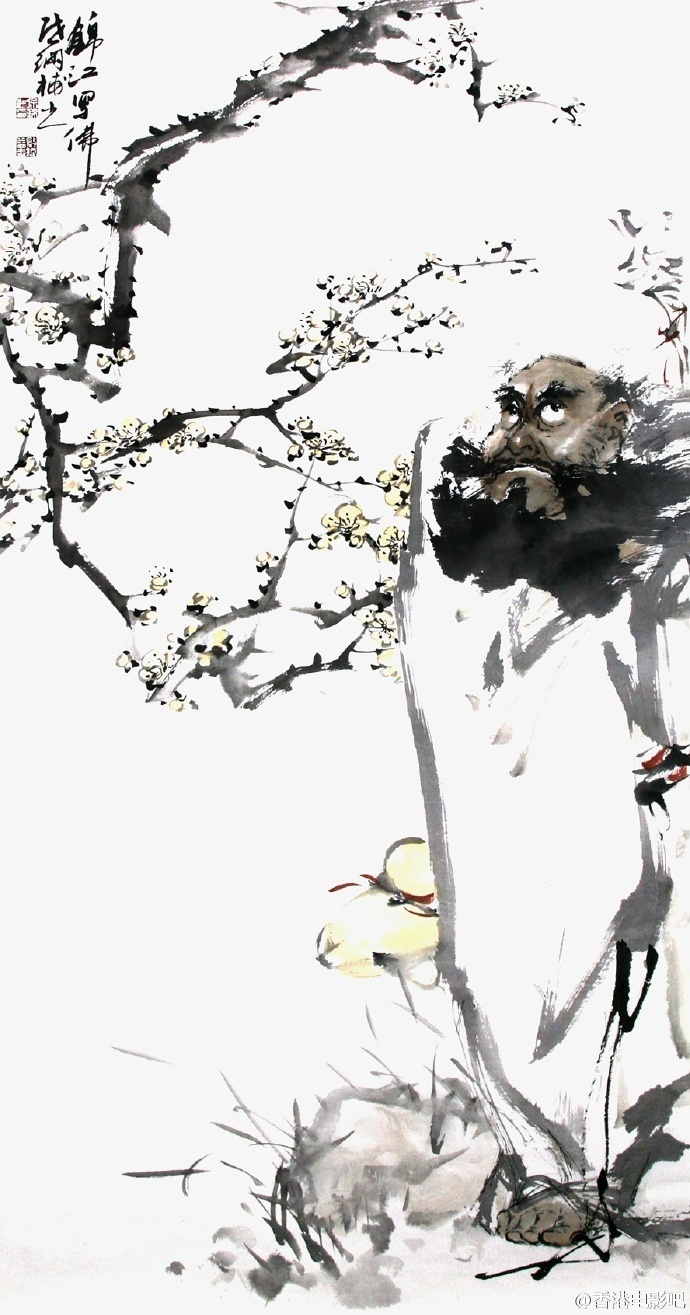 徐锦江画作徐锦江懂得雕塑,国画,设计,书法,作品更扬威海外,有部分曾