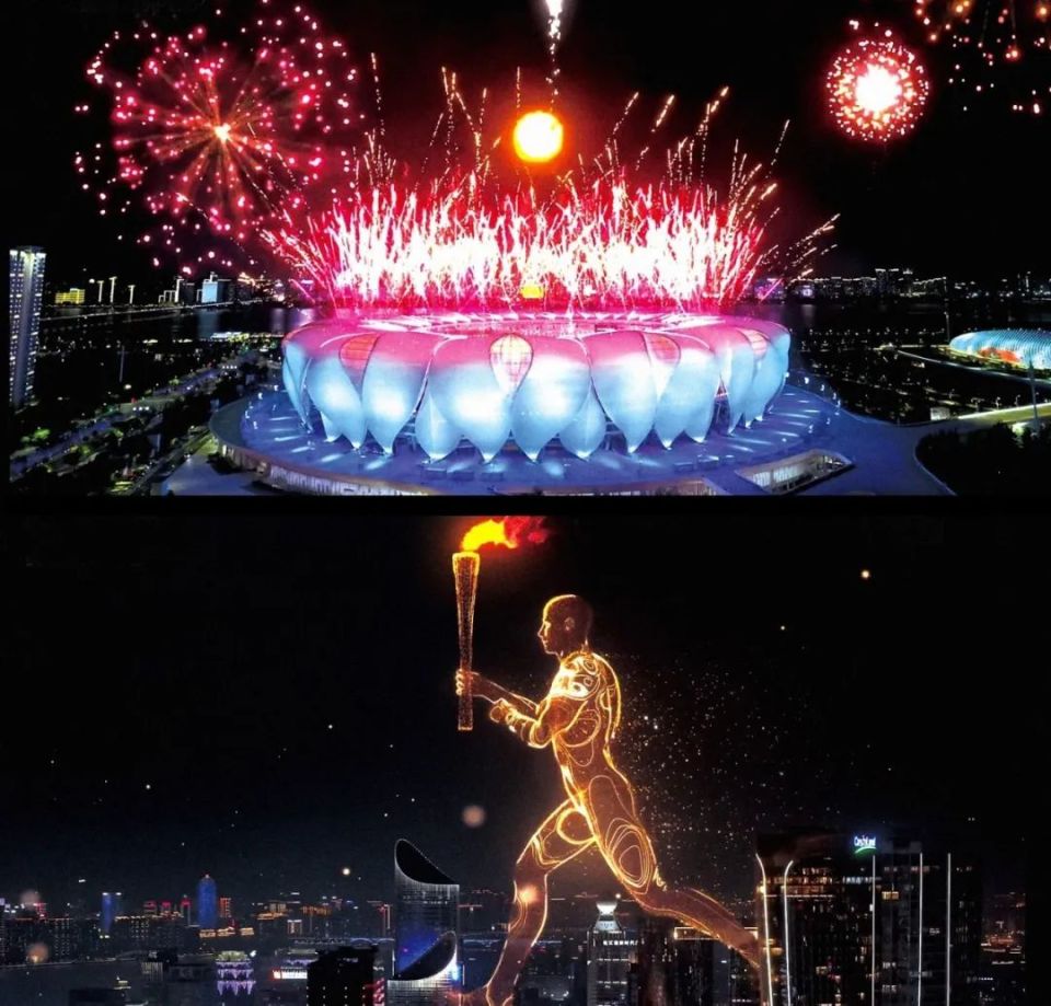 绝美的杭州亚运会开幕式,藏着哪些黑科技?_腾讯新闻