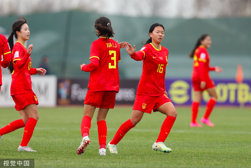 U20女足亚洲杯：中国6
